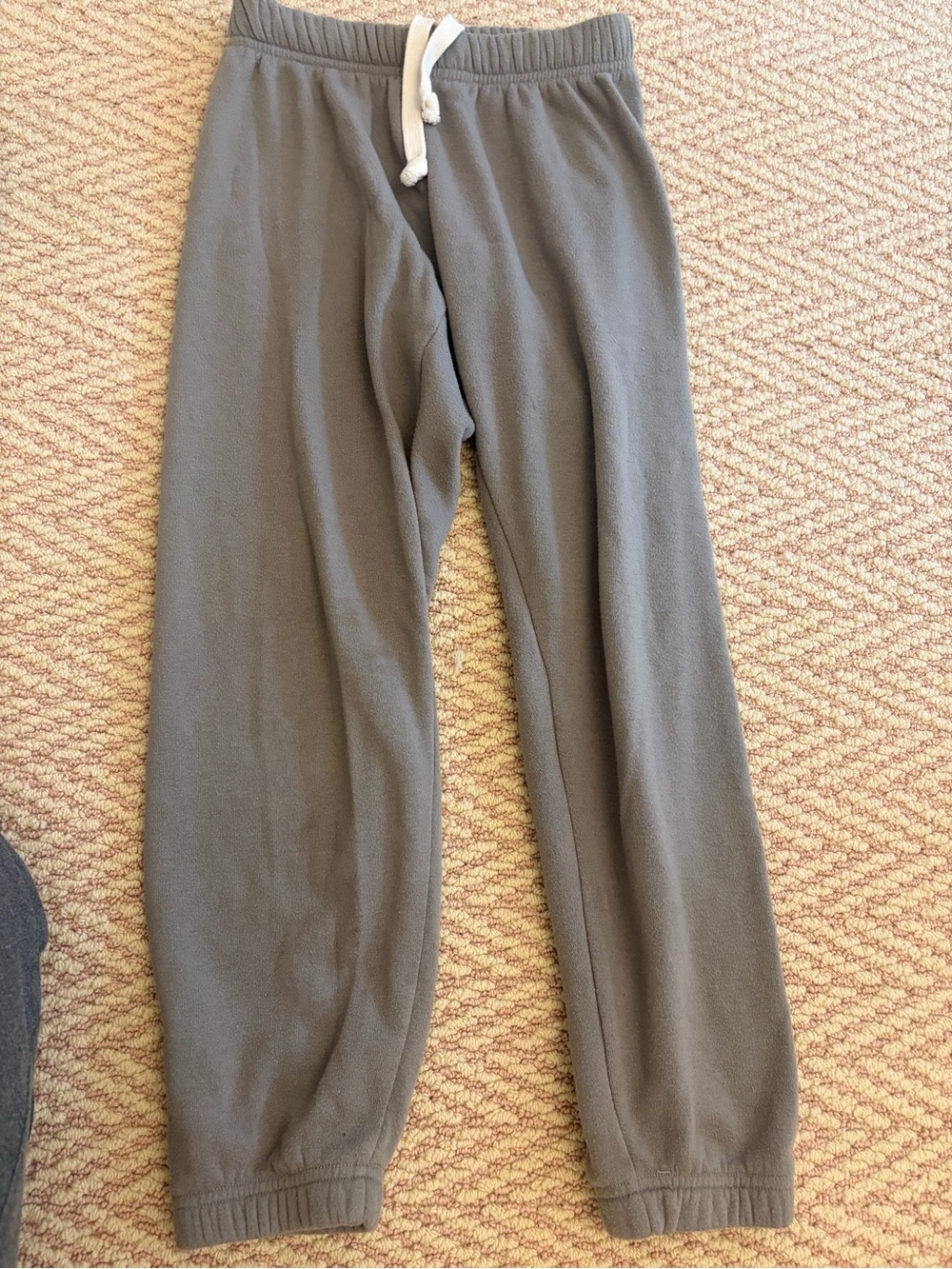 Katie J NYC Kids Gray Fleece Joggers with Drawstring